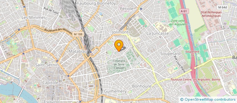 localisation de l'entreprise B V G à TOULOUSE
