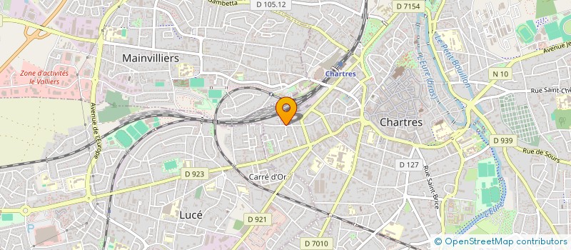 localisation de l'entreprise B.V.KEITH CONSULTING à CHARTRES