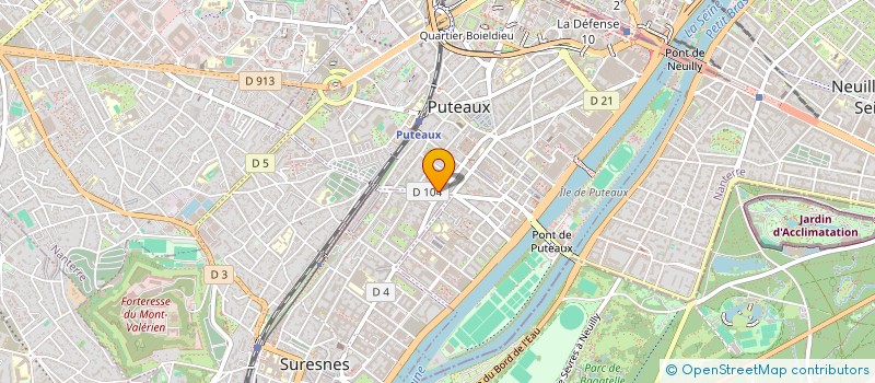 localisation de l'entreprise B.V.P. à PUTEAUX
