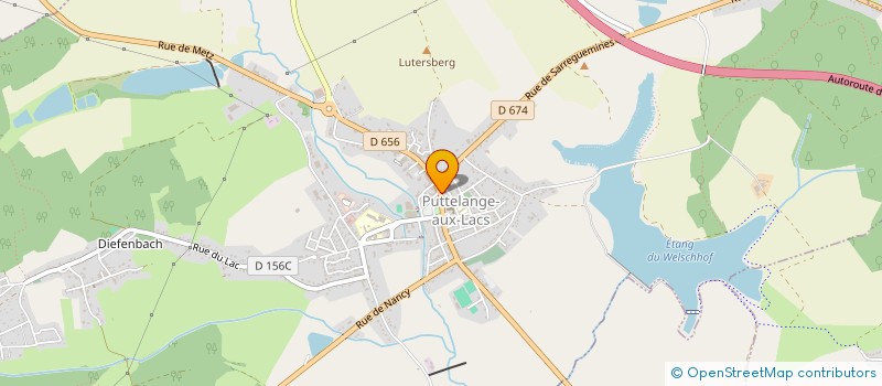 localisation de l'entreprise B.V.P. SARL à PUTTELANGE-AUX-LACS