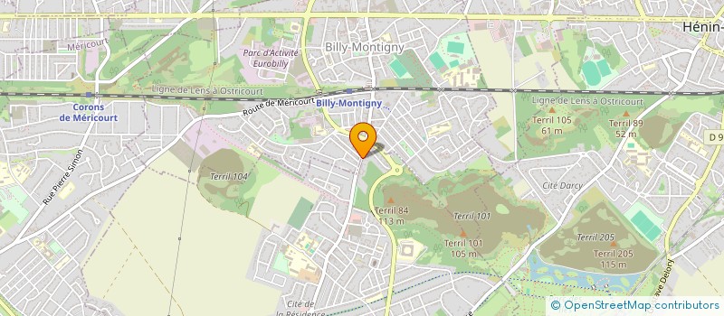 localisation de l'entreprise B.V.PROJECT  ROUVROY