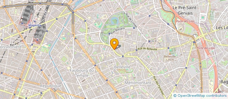 localisation de l'entreprise B V S  PARIS