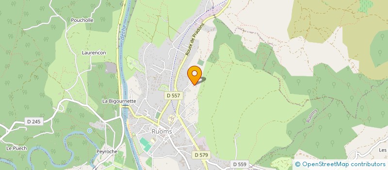 localisation de l'entreprise B V S FRANCE à GROSPIERRES