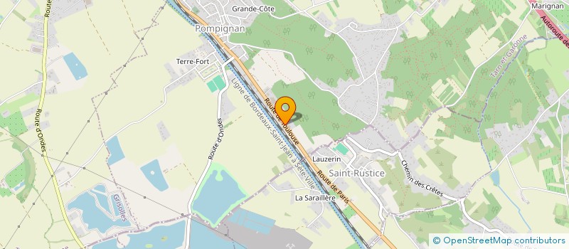 localisation de l'entreprise B.V.S.K. GROS OEUVRE à POMPIGNAN