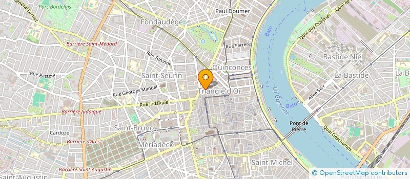 localisation de l'entreprise B-VENDING DISTRIBUTION AUTOMATIQUE à BORDEAUX