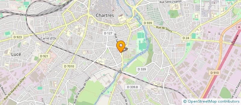 localisation de l'entreprise B.W.A à CHARTRES