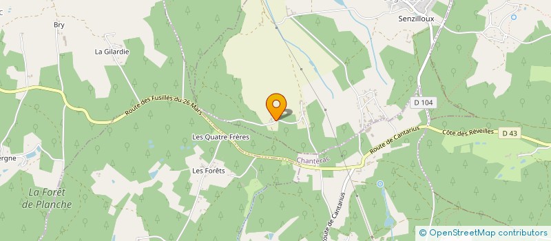 localisation de l'entreprise B-WA  SEGONZAC