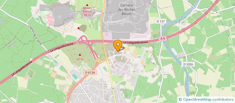 localisation de l'entreprise B WATT  BESSAN