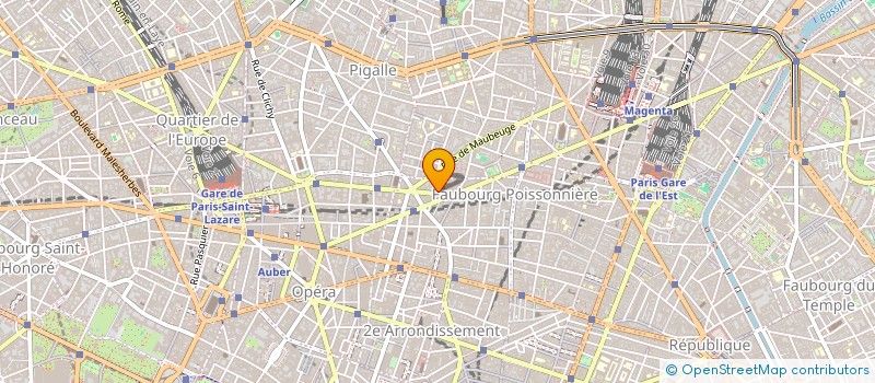 localisation de l'entreprise B WE  PARIS