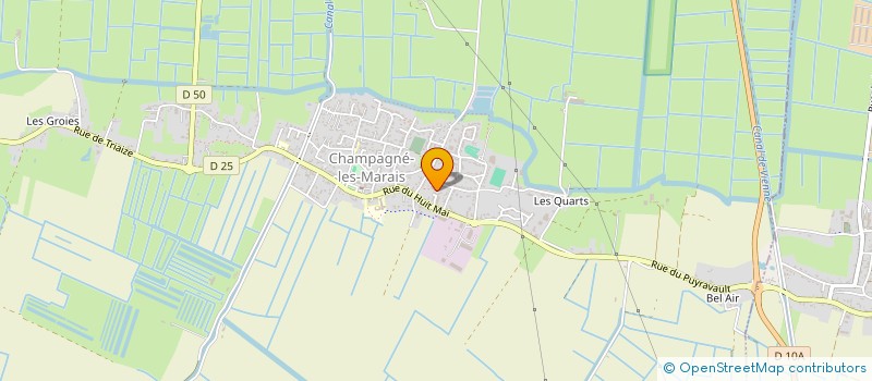 localisation de l'entreprise B WEDDING  LES MAGNILS-REIGNIERS