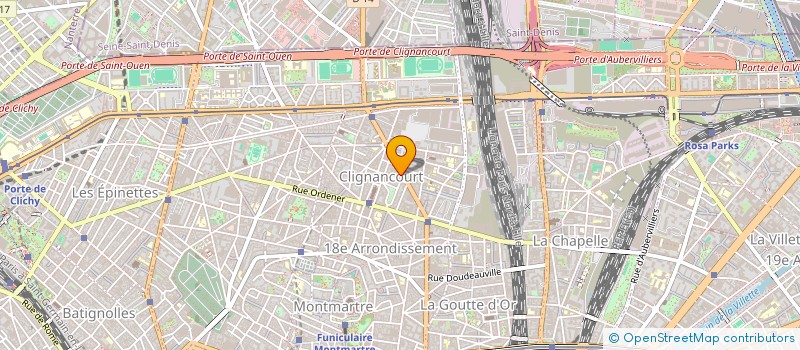 localisation de l'entreprise B.Y ECLAT BEAUTY  PARIS