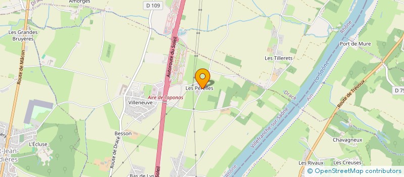 localisation de l'entreprise B.Y GESTION  TAPONAS