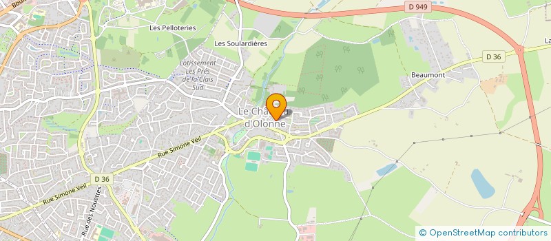 localisation de l'entreprise B Y L CONSEIL à LES SABLES D'OLONNE