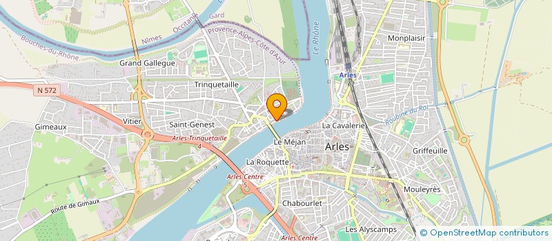 localisation de l'entreprise B.Y.S EXPERTISES MARITIMES à ARLES
