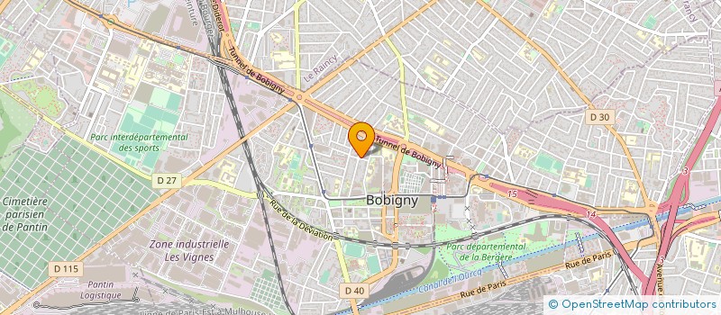 localisation de l'entreprise B.Z ISOLATION à BOBIGNY