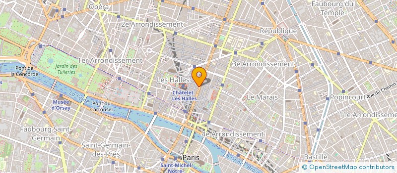 localisation de l'entreprise B-ZEN SPA à PARIS