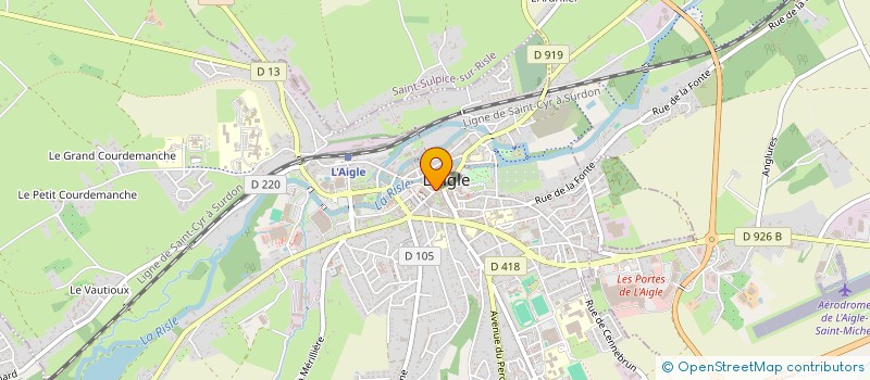 localisation de l'entreprise B1 à L'AIGLE