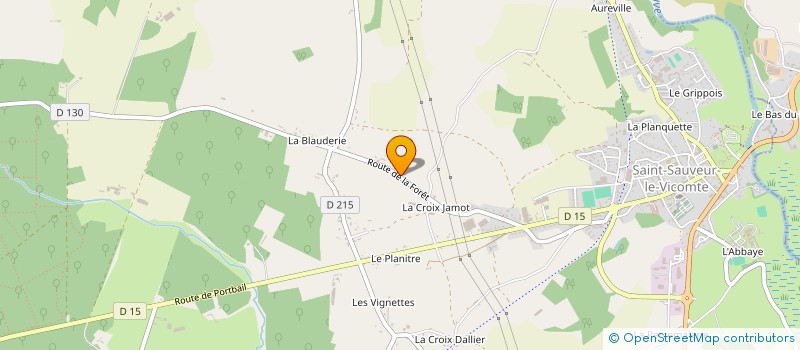 localisation de l'entreprise B1 PRESTATIONS à SAINT-SAUVEUR-LE-VICOMTE