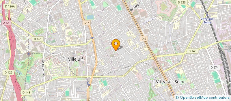 localisation de l'entreprise B10 STUDIOS à VITRY-SUR-SEINE