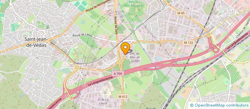 localisation de l'entreprise B11  SAINT-JEAN-DE-VEDAS