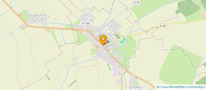 localisation de l'entreprise B13  DELME