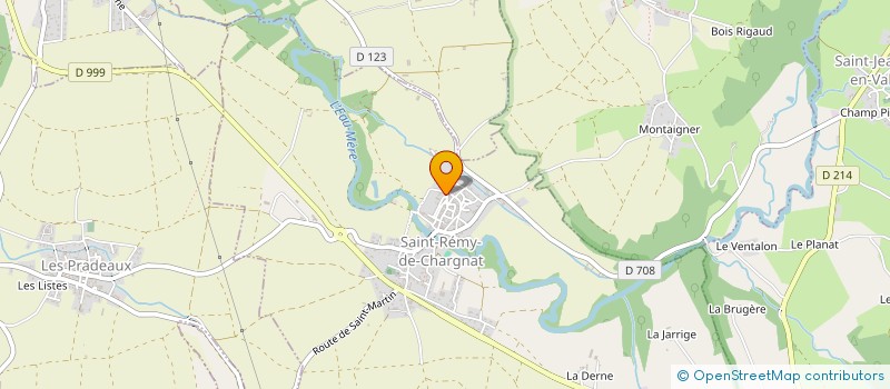 localisation de l'entreprise B1F  SAINT-REMY-DE-CHARGNAT