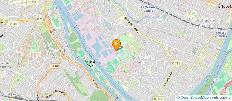 localisation de l'entreprise B1ST CONSULTING  LE VESINET