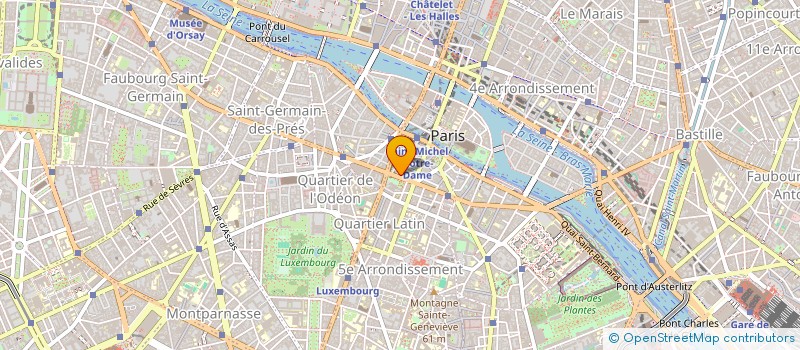 localisation de l'entreprise B2  PARIS