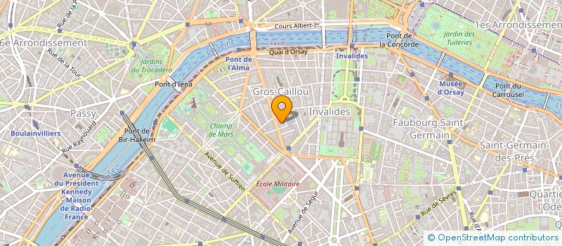 localisation de l'entreprise B2 BAT  PARIS