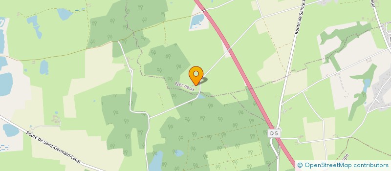 localisation de l'entreprise B2 COMPAGNIE  NERVIEUX