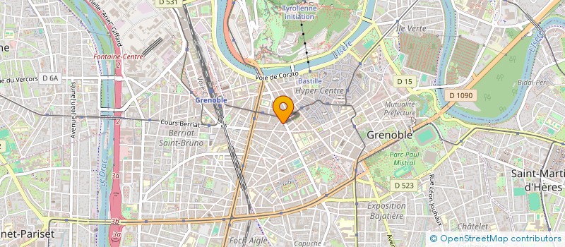 localisation de l'entreprise B2 CONTRACTING à GRENOBLE