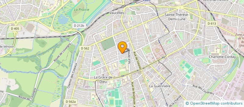 localisation de l'entreprise B2 ENGINEERING à CAEN
