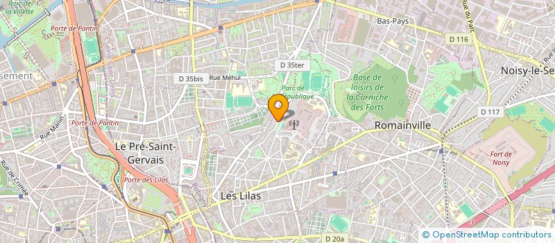 localisation de l'entreprise B2 FERTE à LES LILAS