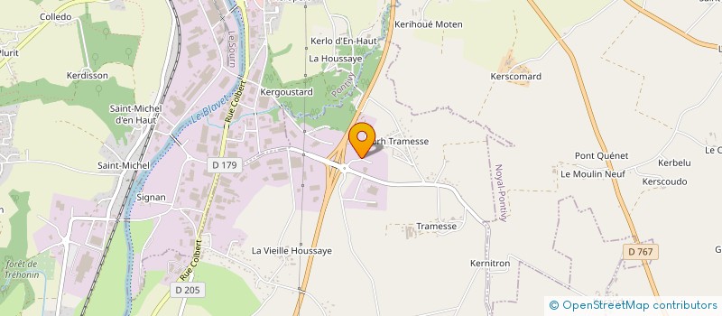 localisation de l'entreprise B2 FINANCES à SAINT-THURIAU