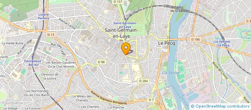 localisation de l'entreprise B2 INVESTISSEMENTS  ORGEVAL