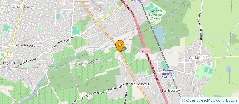 localisation de l'entreprise B2 LOISIRS  CADAUJAC