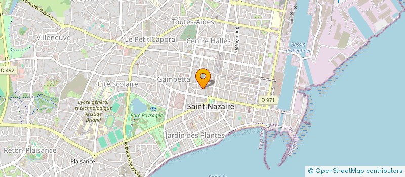 localisation de l'entreprise B2 OPERATING PARTNER à SAINT-NAZAIRE