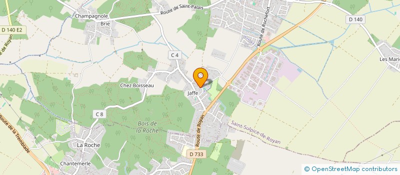 localisation de l'entreprise B2 PROMOTION  SAINT-SULPICE-DE-ROYAN