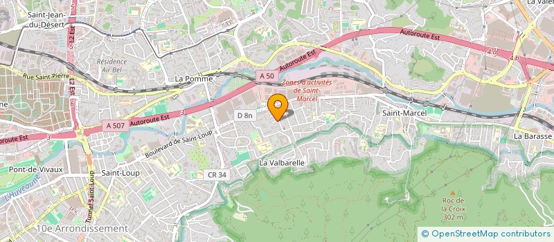 localisation de l'entreprise B2 RENOVATION à MARSEILLE