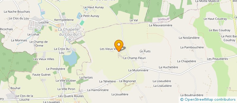 localisation de l'entreprise B2 TECHNICS à BEDEE