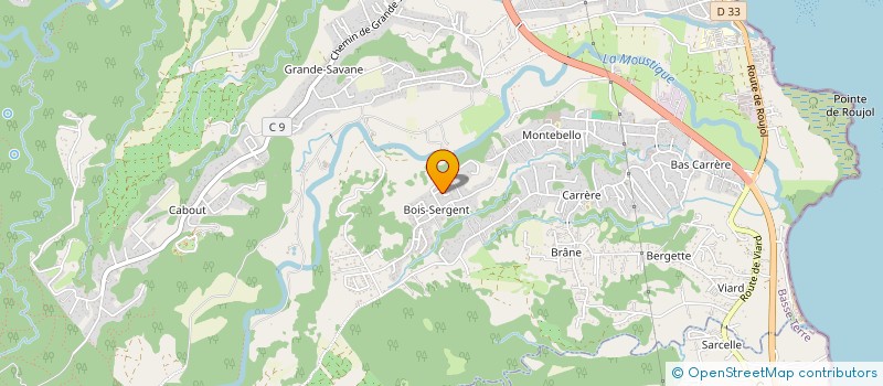 localisation de l'entreprise B20 à PETIT-BOURG