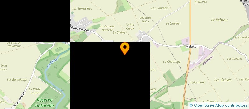 localisation de l'entreprise B25  AVERDON