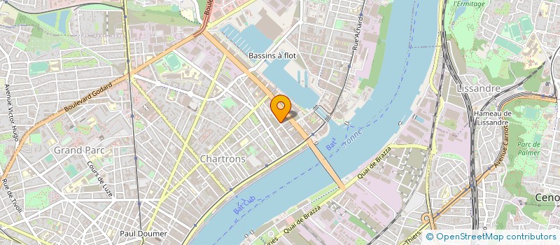 localisation de l'entreprise B2A à BORDEAUX