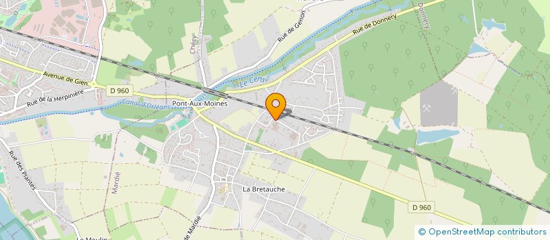 localisation de l'entreprise B2A à MARDIE