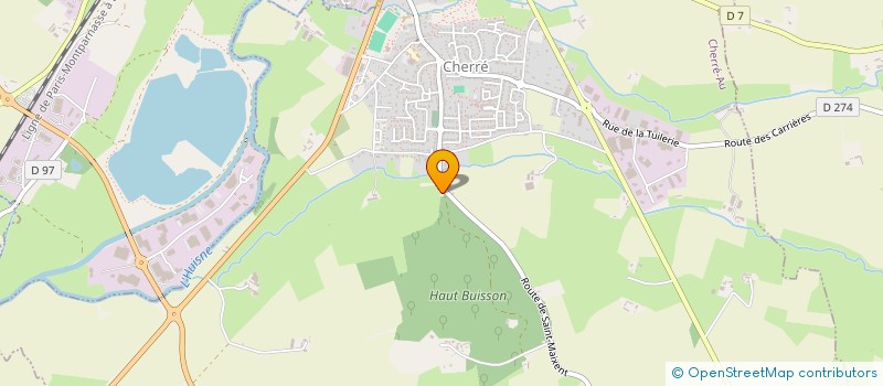 localisation de l'entreprise B2A  VILLAINES LA GONAIS