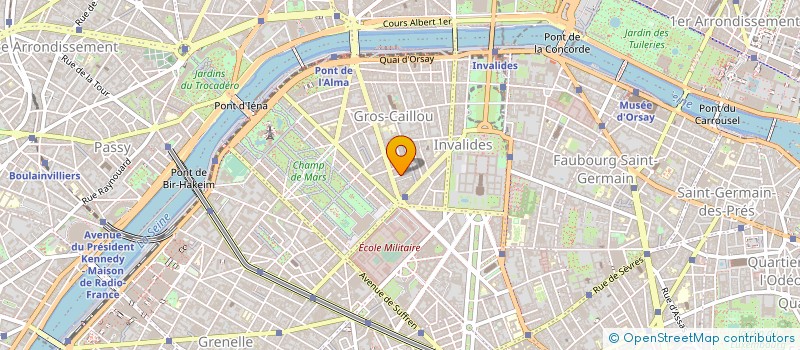 localisation de l'entreprise B2A CONNECT à PARIS