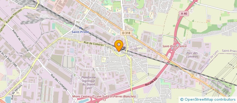 localisation de l'entreprise B2A INGENIERIE  MIONS