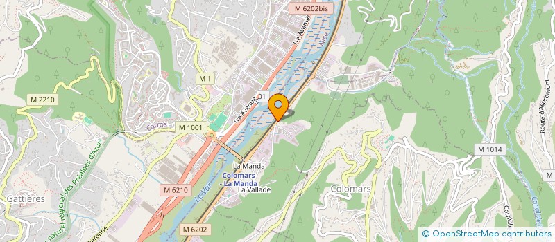 localisation de l'entreprise B2A INVEST  COLOMARS