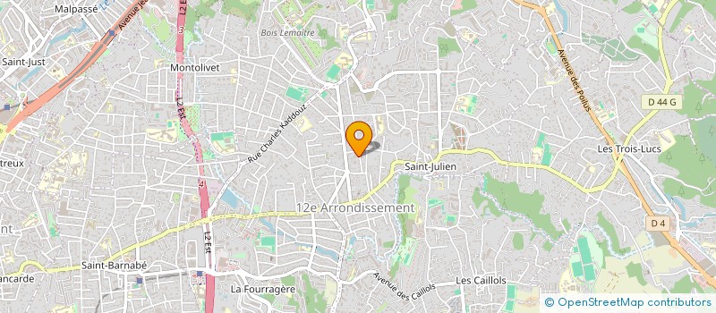 localisation de l'entreprise B2A-MO à MARSEILLE