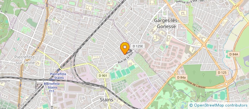 localisation de l'entreprise B2ALI à STAINS